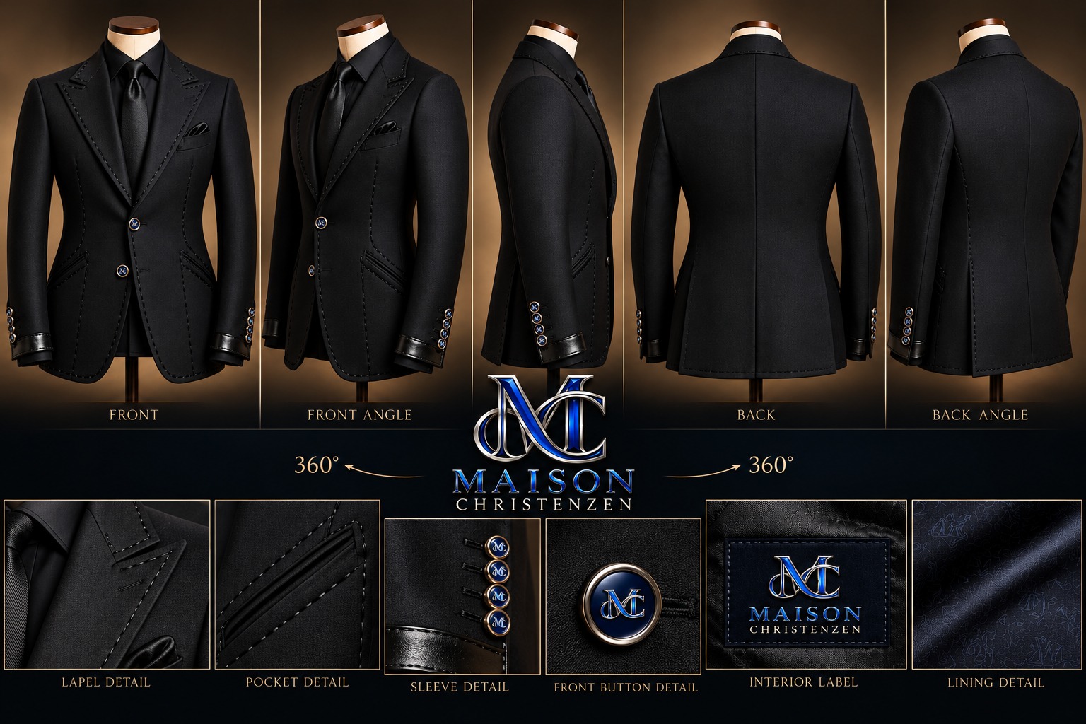 Christenzen Double-Breasted Blazer